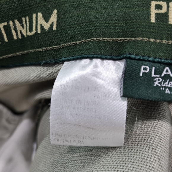 Platinum Breeches Womens 28 Riding Pants Brown Tan Seat Equestrian Jodhpurs JPC - Picture 11 of 13